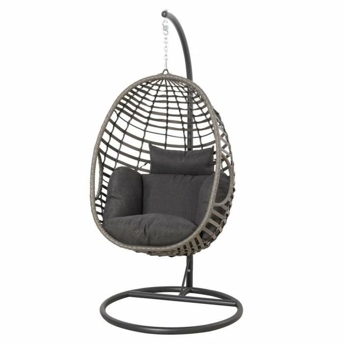 Luxury Rattan Hanging Egg Chair By Primrose Living 4 Luxury Rattan Hanging Egg Chair By Primrose Living - Image 2