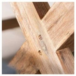 Rustic Cement & Acacia Wood 8 Seater Dining Set With Benches By Primrose Living -Plants outlet store FU17146 8 c6b9