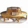 Full Round Teak Tree Seat/Bench 220cm (8ft 3in) 1 Full Round Teak Tree Seat/Bench 220cm (8ft 3in) -Plants outlet store FU30009 main image 9190