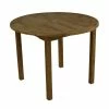 Bistro 2-4 Seater Round Teak Table 100cm (3ft 3in) -Plants outlet store FU30035 main image 0af2