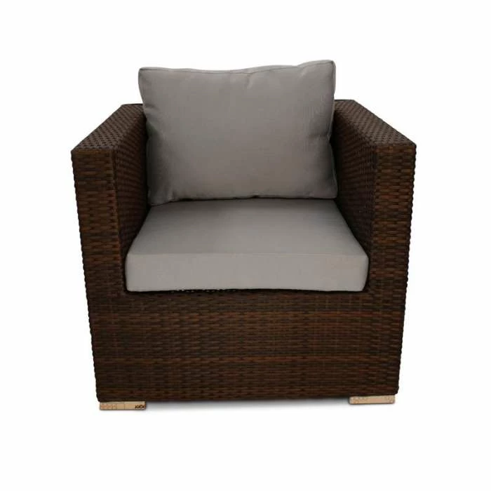Denby Rattan Armchair With Cushions W78cm X D78cm 3 Denby Rattan Armchair With Cushions W78cm X D78cm