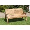 Charles Taylor Traditional Three Seater Bench Redwood 1 Charles Taylor Traditional Three Seater Bench Redwood -Plants outlet store FU316062 main image 0d26