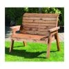 Charles Taylor Redwood Traditional Two Seater Bench -Plants outlet store FU5915 main image fef5