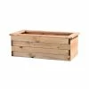 82cm Redwood Trough Planter By Charles Taylor -Plants outlet store FU5941 main image 0923