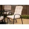 Hadleigh Set Of 6 Armchairs With Cushions (Chair And Cushion Only) In Black By Hectare® -Plants outlet store FU6668A Main 2ceb