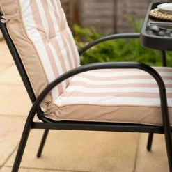 Hadleigh 6 Seater Garden Dining Furniture Set In Beige By Hectare® -Plants outlet store FU6668 add image 1 975b