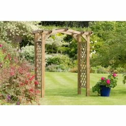 1.8m (5ft 10in) Venus Wooden Garden Arch By Zest®