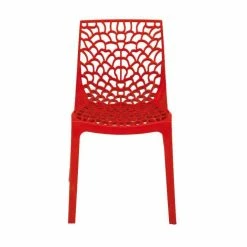 Neptune Polypropylene Chair Rosso Red