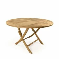 The Willoughby Round Teak Table
