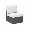 Luxury Rattan Middle Sofa In Stone By Primrose Living -Plants outlet store FU80048 11905S StoneMidSofa fd17