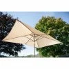 3m Parasol With Crank And Tilt In Natural By Primrose Living