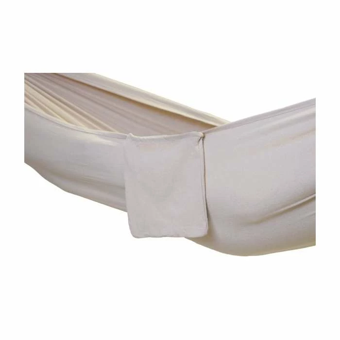 Ivory Outdoor Garden Double Hammock With Steel Hammock Stand And Carry Bag - By Tortola® 5 Ivory Outdoor Garden Double Hammock With Steel Hammock Stand And Carry Bag - By Tortola® - Image 3