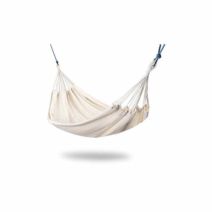 Ivory Outdoor Garden Double Hammock With Steel Hammock Stand And Carry Bag - By Tortola® 4 Ivory Outdoor Garden Double Hammock With Steel Hammock Stand And Carry Bag - By Tortola® - Image 2