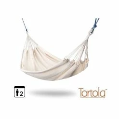 Tortola Ivory Outdoor Garden Double Hammock