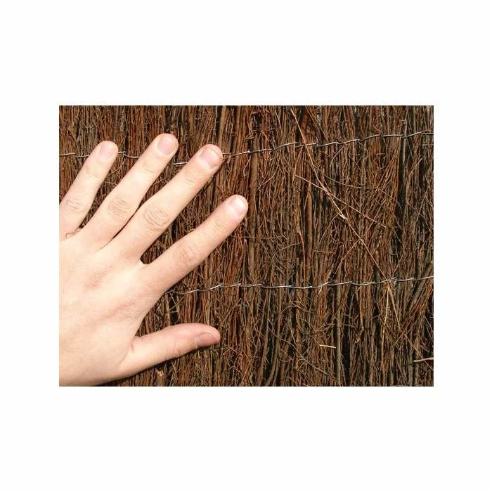Brushwood Thatch Natural Fencing Screening Rolls (Thick) 4.0m X 1.8m (13ft 1in X 6ft) - By Papillon™ 9 Brushwood Thatch Natural Fencing Screening Rolls (Thick) 4.0m X 1.8m (13ft 1in X 6ft) - By Papillon™ - Image 7