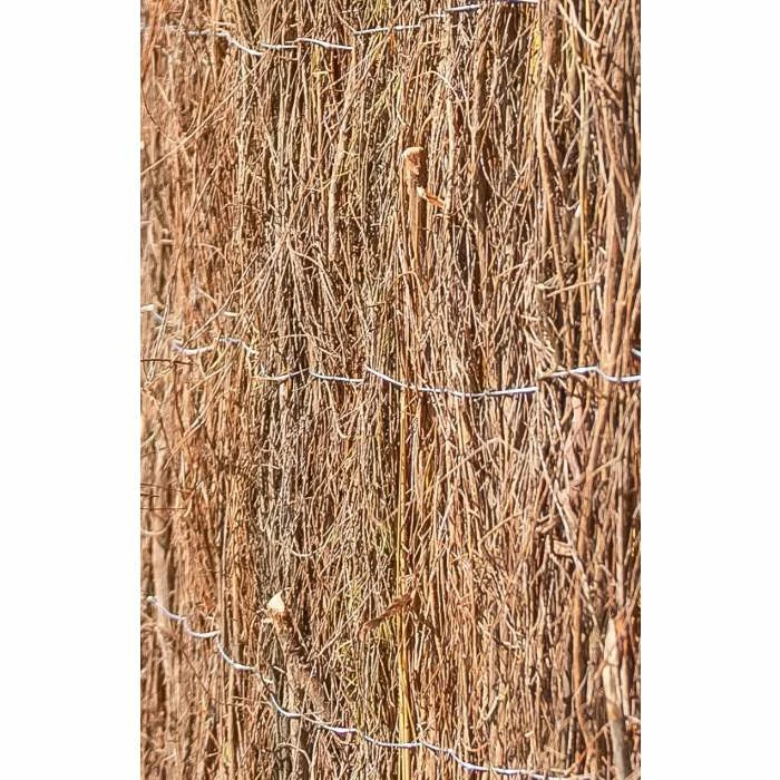 Brushwood Thatch Natural Fencing Screening Rolls (Thick) 4.0m X 1.8m (13ft 1in X 6ft) - By Papillon™ 4 Brushwood Thatch Natural Fencing Screening Rolls (Thick) 4.0m X 1.8m (13ft 1in X 6ft) - By Papillon™ - Image 2
