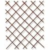 Black Bamboo Expandable Fencing Screening Trellis 2.0m X 2.0m (6ft 7in X 6ft 7in) - By Papillon™