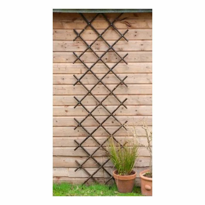 Black Bamboo Expandable Fencing Screening Trellis 1.8m X 0.9m (6ft X 3ft) - By Papillon™ 4 Black Bamboo Expandable Fencing Screening Trellis 1.8m X 0.9m (6ft X 3ft) - By Papillon™ - Image 2
