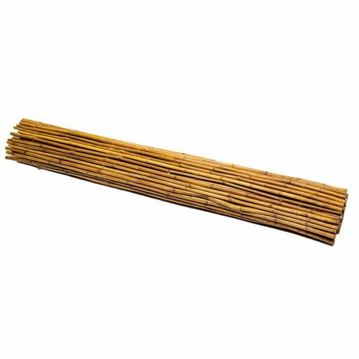 Thick Carbonised Caramel Bamboo Fencing Screening Roll 1.9m X 1.8m (6ft 2in X 6ft) - By Papillon™ 7 Thick Carbonised Caramel Bamboo Fencing Screening Roll 1.9m X 1.8m (6ft 2in X 6ft) - By Papillon™ - Image 5