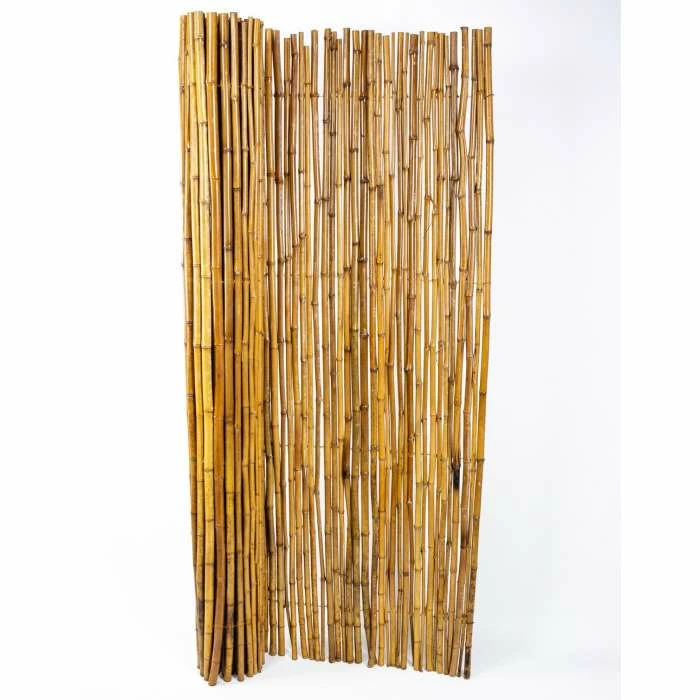 Thick Carbonised Caramel Bamboo Fencing Screening Roll 1.9m X 1.8m (6ft 2in X 6ft) - By Papillon™ 8 Thick Carbonised Caramel Bamboo Fencing Screening Roll 1.9m X 1.8m (6ft 2in X 6ft) - By Papillon™ - Image 6