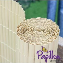 Split Bamboo Cane Artificial Fencing Screening 4.0m X 2.0m (13ft 1in X 6ft 7in) - By Papillon™