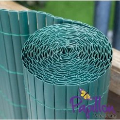 Green Bamboo Cane Artificial Fencing Screening 4.0m X 1.5m (13ft 1in X 5ft) - By Papillon™