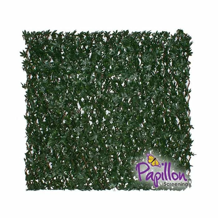 Extendable Artificial Green Acer Fencing Screening Trellis 2.0m X 1.0m (6ft 7in X 3ft 3in) - By Papillon™ 3 Extendable Artificial Green Acer Fencing Screening Trellis 2.0m X 1.0m (6ft 7in X 3ft 3in) - By Papillon™