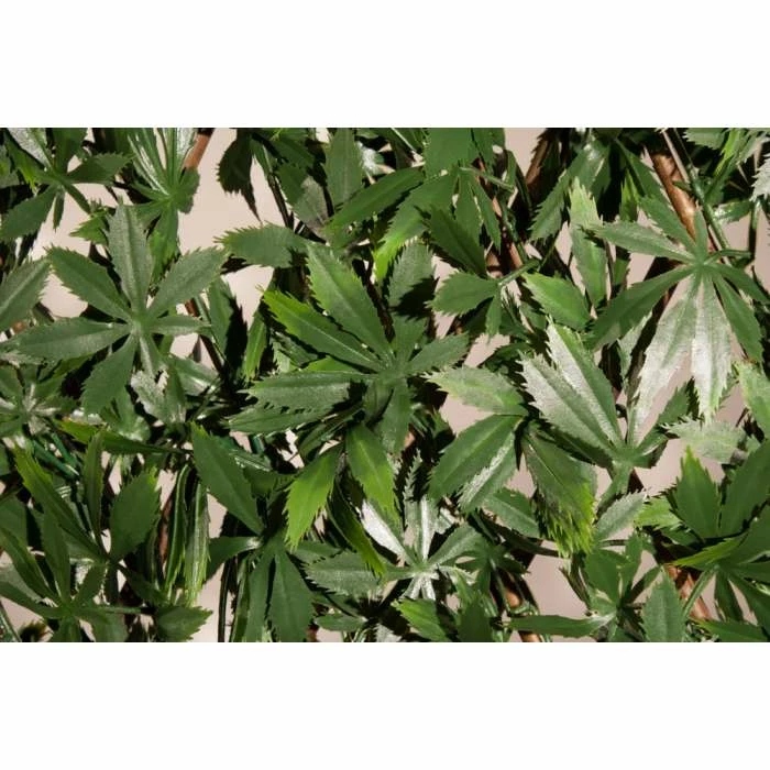 Extendable Artificial Green Acer Fencing Screening Trellis 2.0m X 1.0m (6ft 7in X 3ft 3in) - By Papillon™ 4 Extendable Artificial Green Acer Fencing Screening Trellis 2.0m X 1.0m (6ft 7in X 3ft 3in) - By Papillon™ - Image 2