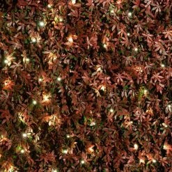 Extendable Artificial Red Acer Fencing Screening Trellis With LEDs 2.0m X 1.0m (6ft 7in X 3ft 3in) - By Papillon™ 16 Extendable Artificial Red Acer Fencing Screening Trellis With LEDs 2.0m X 1.0m (6ft 7in X 3ft 3in) - By Papillon™ -Plants outlet store GS0394LED add image 6 40fd