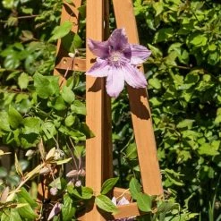 190cm Tan Wooden Obelisk Plant Support By Lacewing™ -Plants outlet store GS0396 add image 2 fe0a