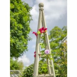 150cm Sage Wooden Obelisk Plant Support By Lacewing™ -Plants outlet store GS0401 add image 2 31dd
