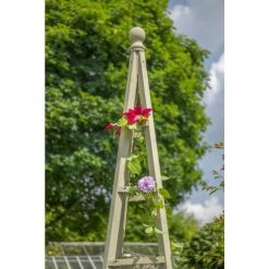 190cm Sage Wooden Obelisk Plant Support By Lacewing™ 14 190cm Sage Wooden Obelisk Plant Support By Lacewing™ -Plants outlet store GS0402 add image 2 35a2