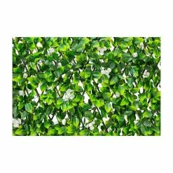 1 X 2m Extendable Artificial White Flower Screening Trellis (3ft 3in X 6ft 7in) - By Papillon™ -Plants outlet store GS11007 add image 2 bde6