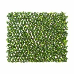 1 X 2m Extendable Artificial Poplar Screening Brown Trellis (3ft 3in X 6ft 7in) - By Papillon™ -Plants outlet store GS11009 add image 1 b767