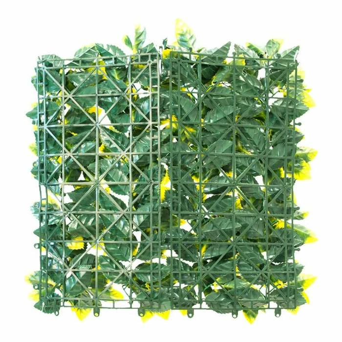 50x50cm Yellow Leaf Artificial Hedge Panel (1ft 7in X 1ft 7in) - By Papillon™ 7 50x50cm Yellow Leaf Artificial Hedge Panel (1ft 7in X 1ft 7in) - By Papillon™ - Image 5