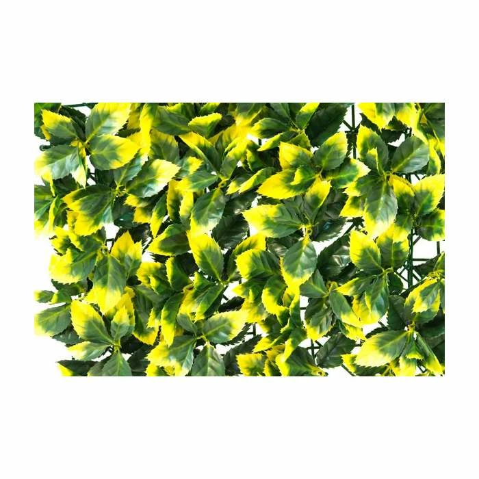 50x50cm Yellow Leaf Artificial Hedge Panel (1ft 7in X 1ft 7in) - By Papillon™ 4 50x50cm Yellow Leaf Artificial Hedge Panel (1ft 7in X 1ft 7in) - By Papillon™ - Image 2
