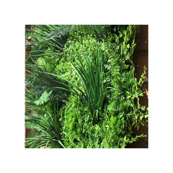 1m Artificial Green Wall Hedge Panel - Fire Retardant 5 1m Artificial Green Wall Hedge Panel - Fire Retardant - Image 3