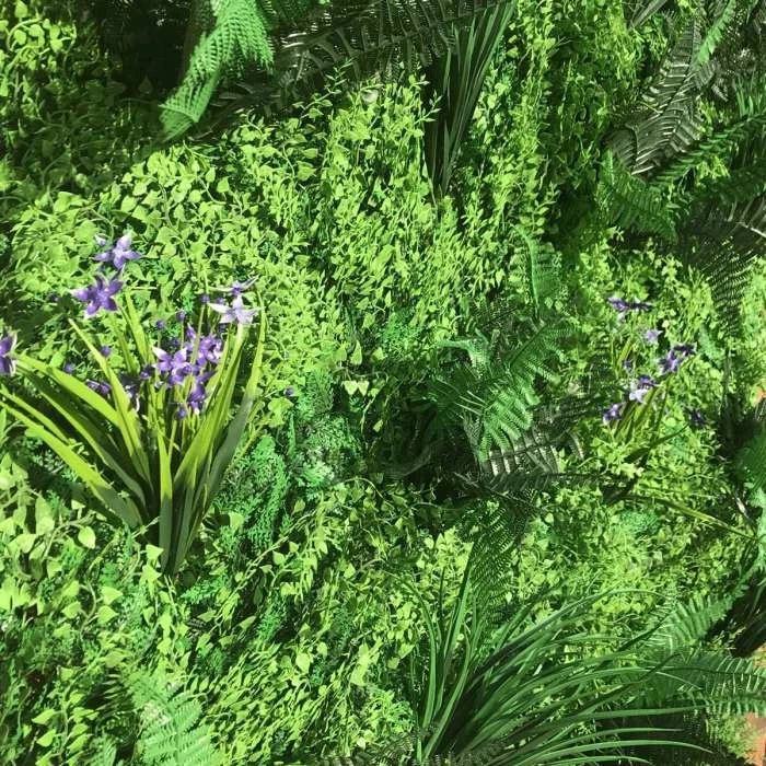 1m Artificial Green Wall Hedge Panel - Fire Retardant 3 1m Artificial Green Wall Hedge Panel - Fire Retardant