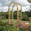 H2.5m (8ft 2in) Wooden Round Top Garden Arch By Rowlinson® -Plants outlet store GS9005 main image 6101