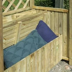 Stretton Wooden Two Seater Arbour With Storage Box By Rowlinson® - 2.1m -Plants outlet store GS9107 add image 1 27c0
