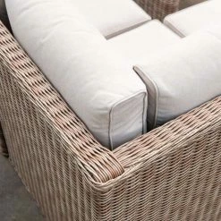 'Peony' Luxury Rattan 7 Seater Modular Garden Sofa Set With Square Rising Table By Primrose Living 16 'Peony' Luxury Rattan 7 Seater Modular Garden Sofa Set With Square Rising Table By Primrose Living -Plants outlet store Natural FU102238 6 SofaCloseCorner 88fb