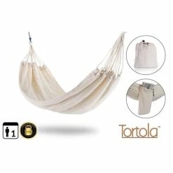 Tortola Nautical Outdoor Garden Single Hammock