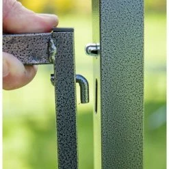 3m X 3m Abbotsford Metal Gazebo With Bench -Plants outlet store OL4700 add image 2 f530