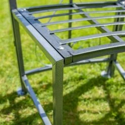 3m X 3m Abbotsford Metal Gazebo With Bench -Plants outlet store OL4700 add image 4 7448