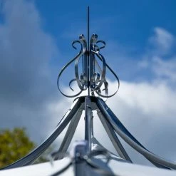 3m X 3m Abbotsford Metal Gazebo With Bench -Plants outlet store OL4700 add image 6 8f8e