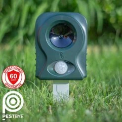 Battery Operated Cat Repeller V2 With HyperResonance Frequency™ By Pestbye®