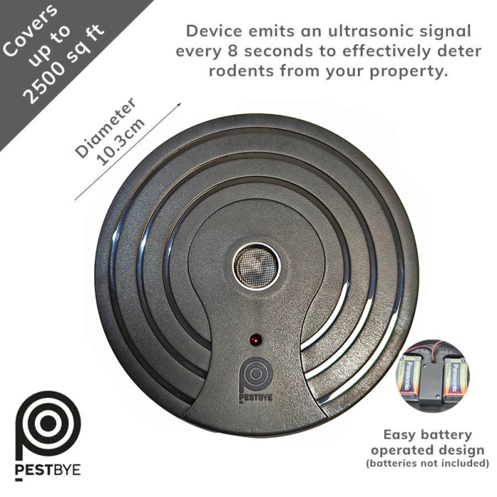 Battery Operated Sonic Rat And Mouse Repeller By PestBye® 6 Battery Operated Sonic Rat And Mouse Repeller By PestBye® - Image 4
