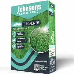 Johnsons Lawn Thickener Lawn Seed | 425gm Covers 20 Sqm