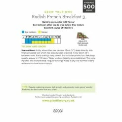 'French Breakfast 3' Radish Seeds | By Plant Theory -Plants outlet store PL60037 add image 2 29f9