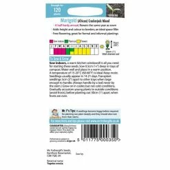 Marigold African 'Crackerjack' Mixed Seeds | Tagetes Patula | By Mr Fothergills -Plants outlet store PL92414 add image 2 3054